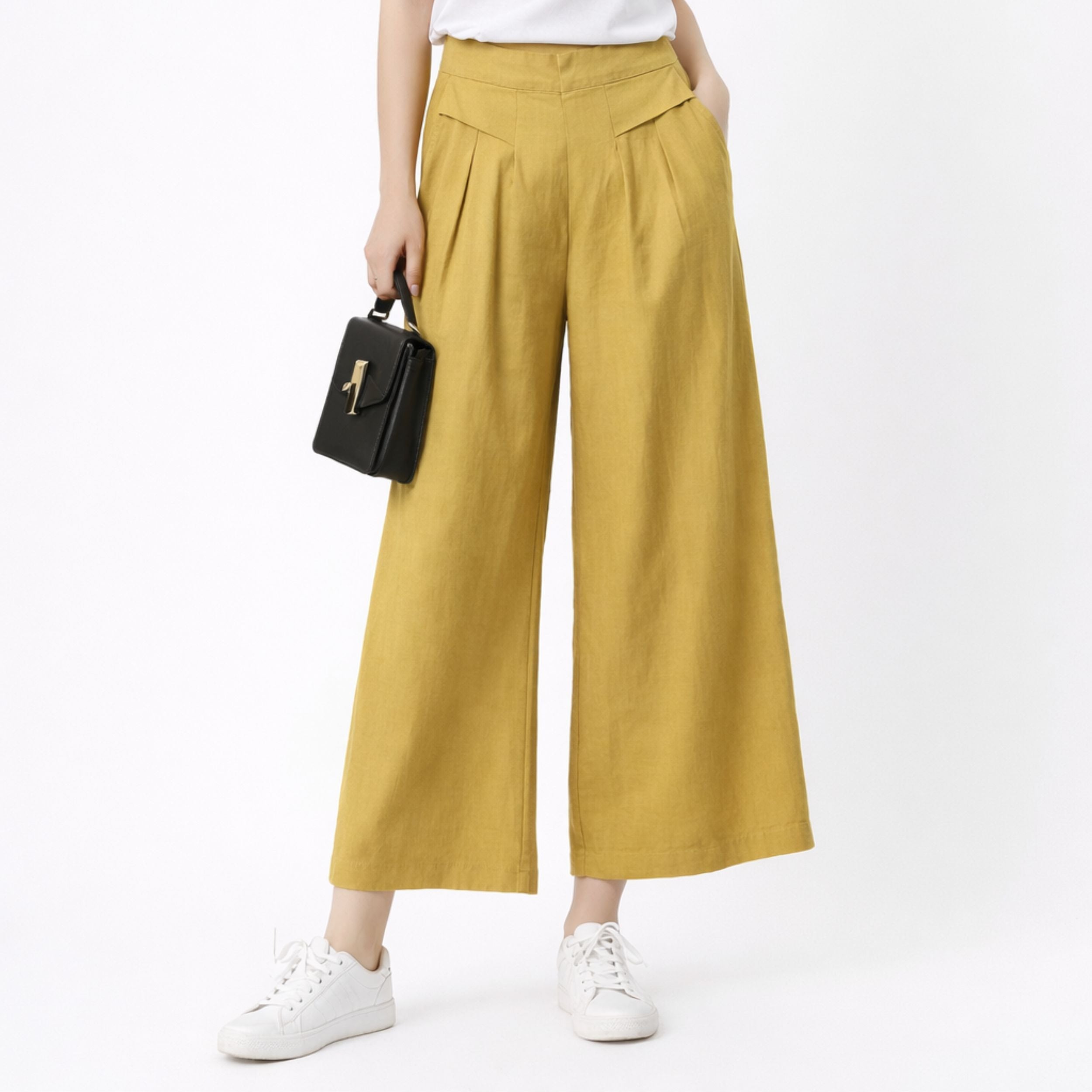 Alveraine | Women’s High-Waist Slim Fit Trousers – Elegant Tailored Style