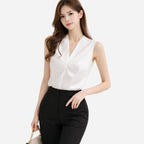 Alveraine | Women’s Satin V-Neck Camisole – Elegant Minimal Style