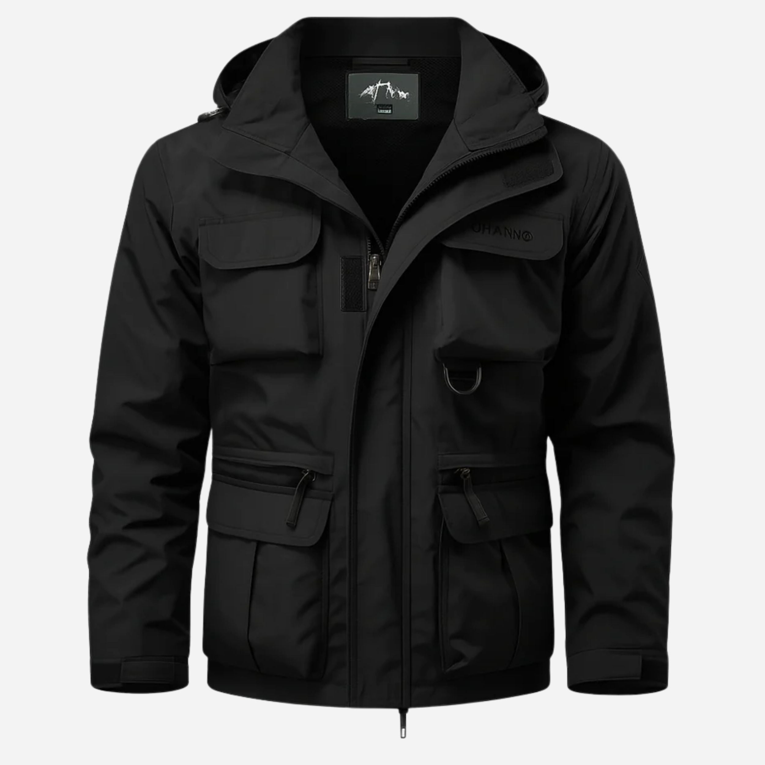 Alveraine | Men’s Winter Military Coat – Hooded Weather-Ready Outerwear