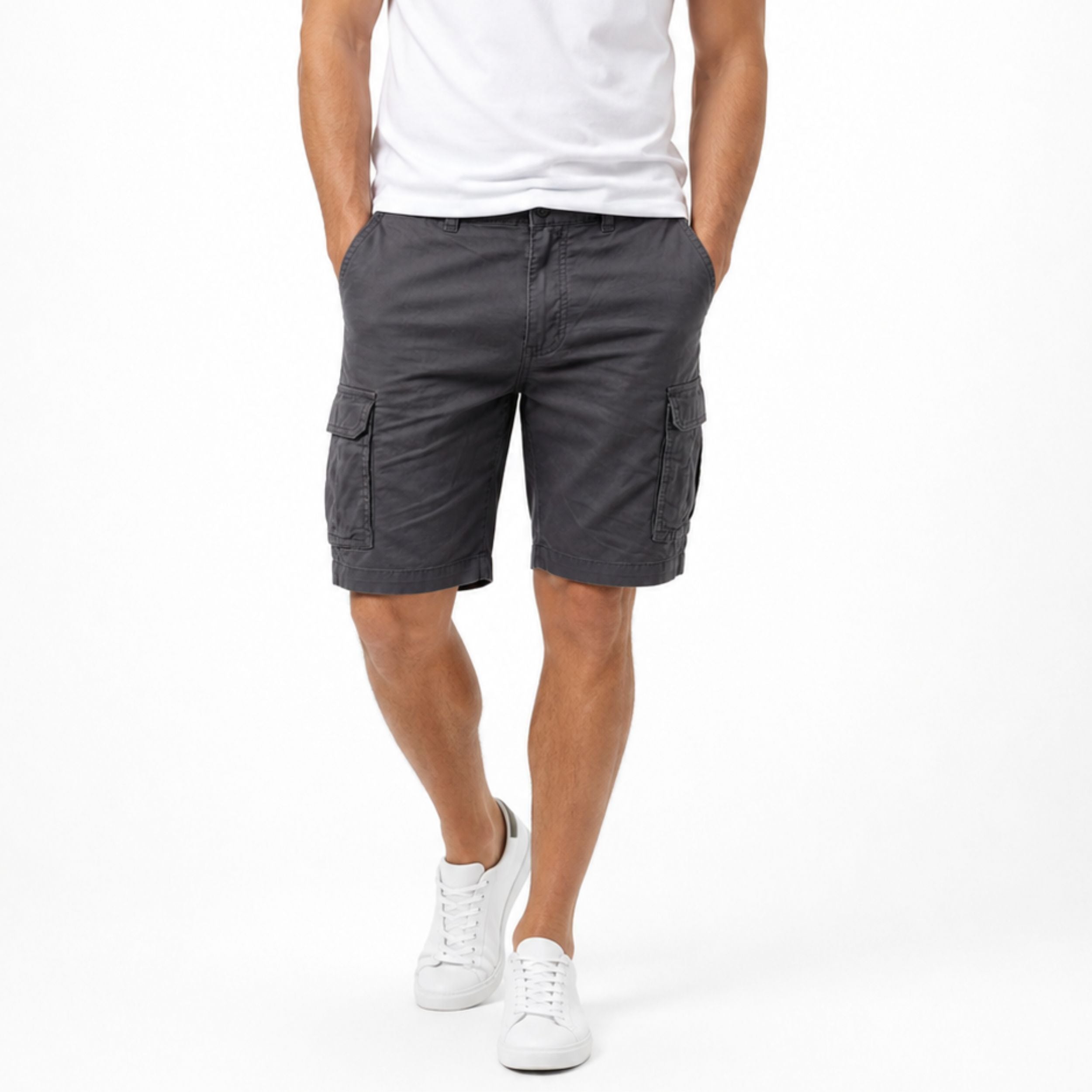 Alveraine | Men’s Retro Cargo Trousers – Relaxed Outdoor Style