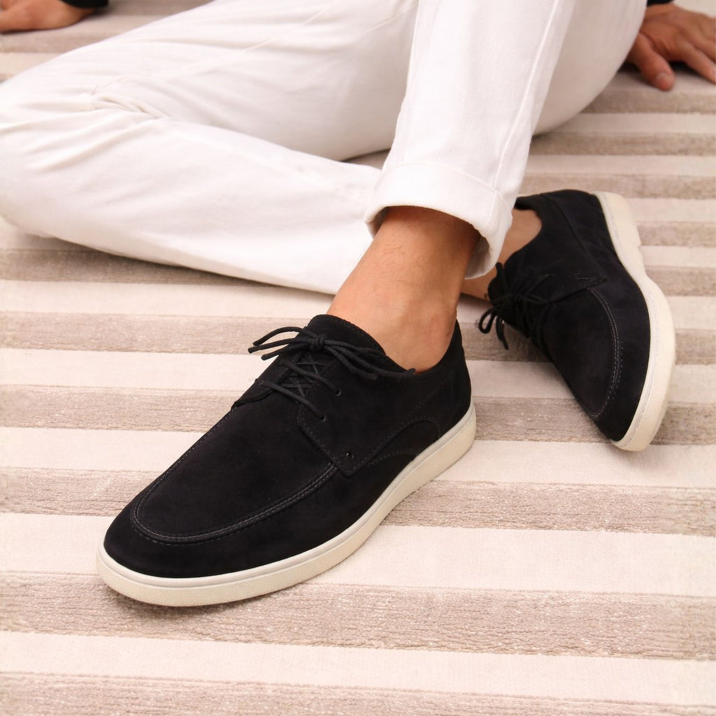 Alveraine | Men’s Suede Loafers – Classic Comfortable Style