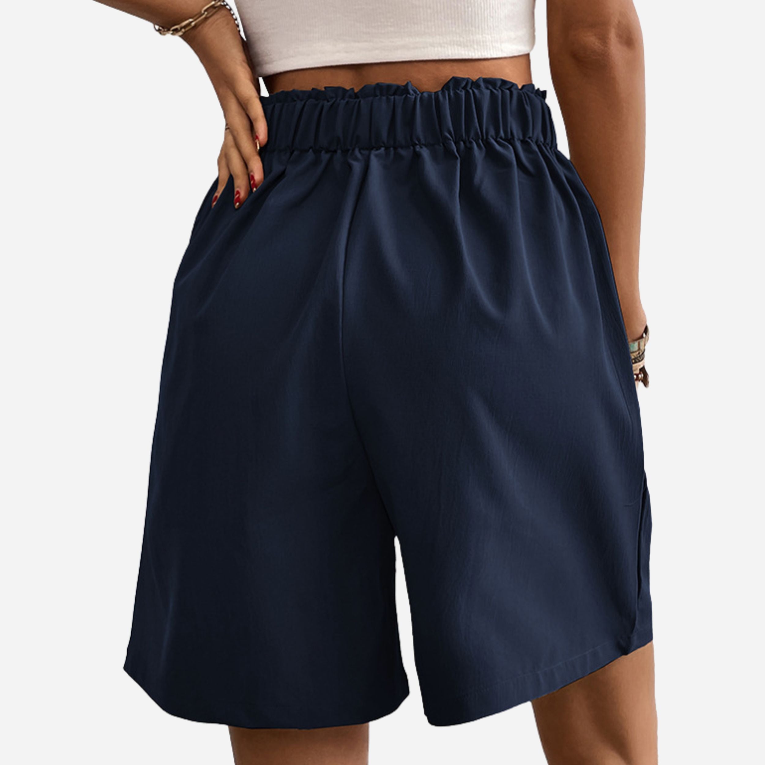 Alveraine | Women’s High-Waisted Shorts – Elegant Summer Essential