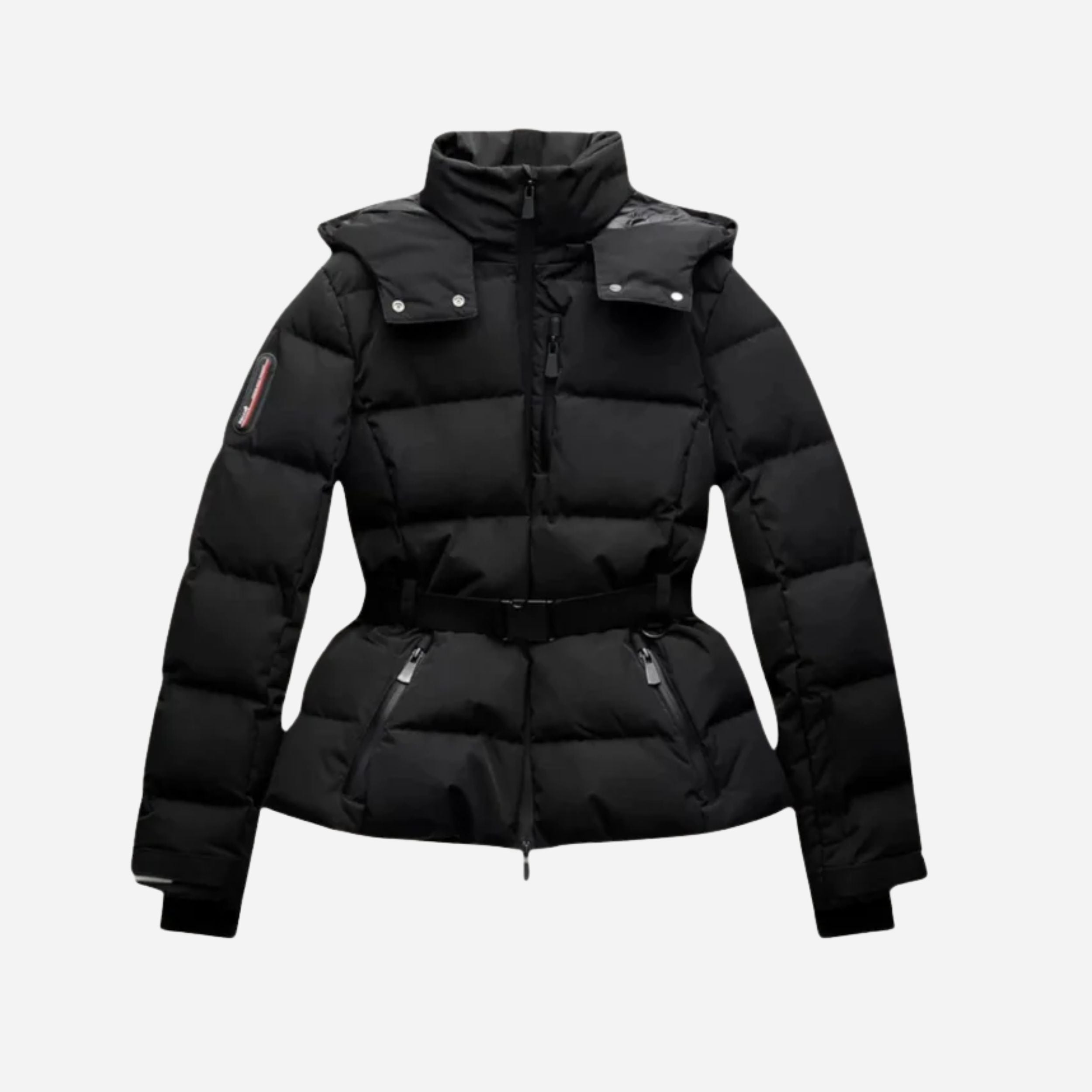 Alveraine | Women’s Belted Puffer Jacket – Insulated Winter Outerwear