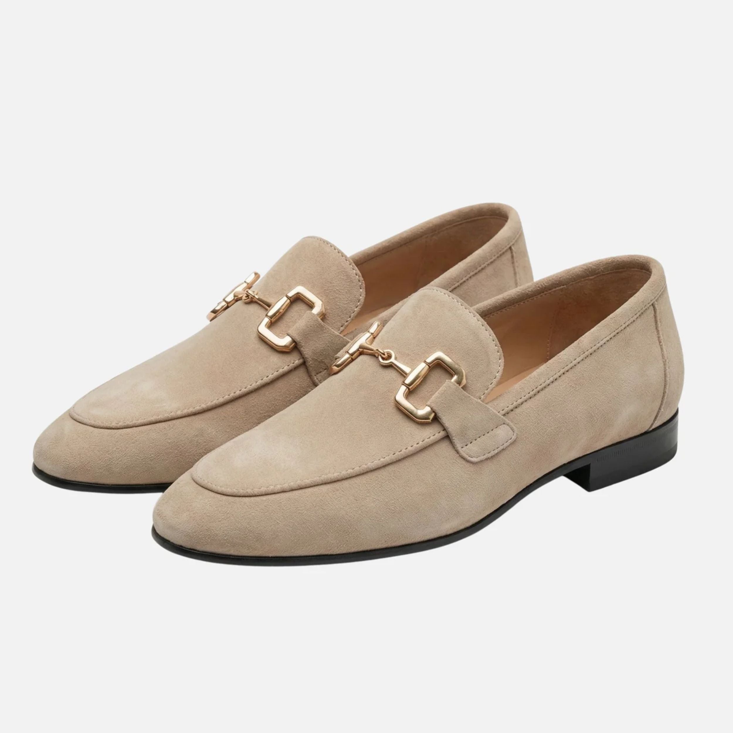 Alveraine | Men’s Suede Horsebit Loafers – Refined Slip-On Style