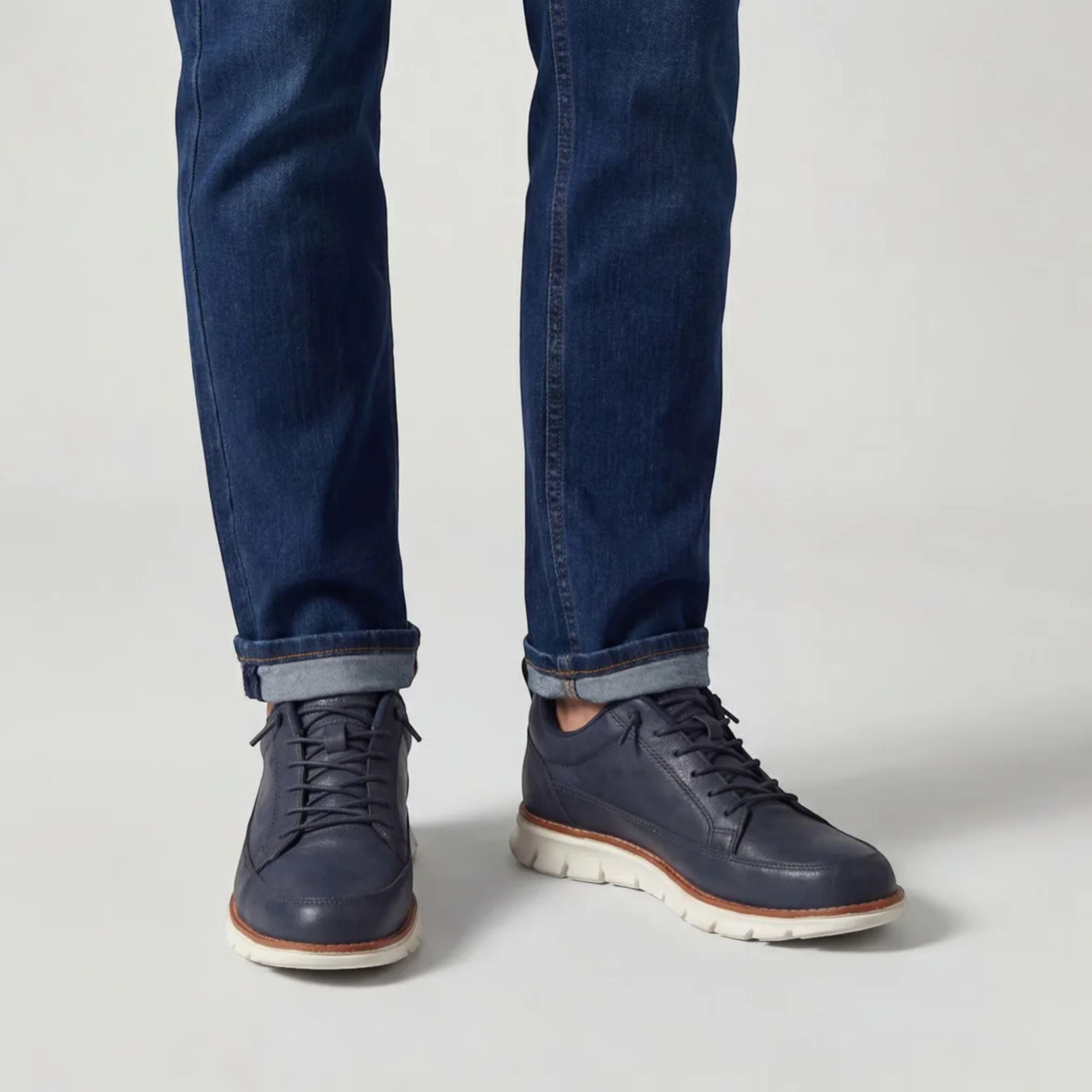 Alveraine | Men’s Canvas Low-Top Sneakers – Casual Everyday Style