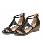 Alveraine | Women's Wedge Heel Roman Sandals - Elegant Summer Style