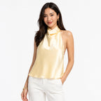 Alveraine | Women’s Satin Halter Dress – Luxe Evening Style