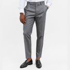 Alveraine | Men’s Straight-Leg Suit Trousers – Refined Tailored Style