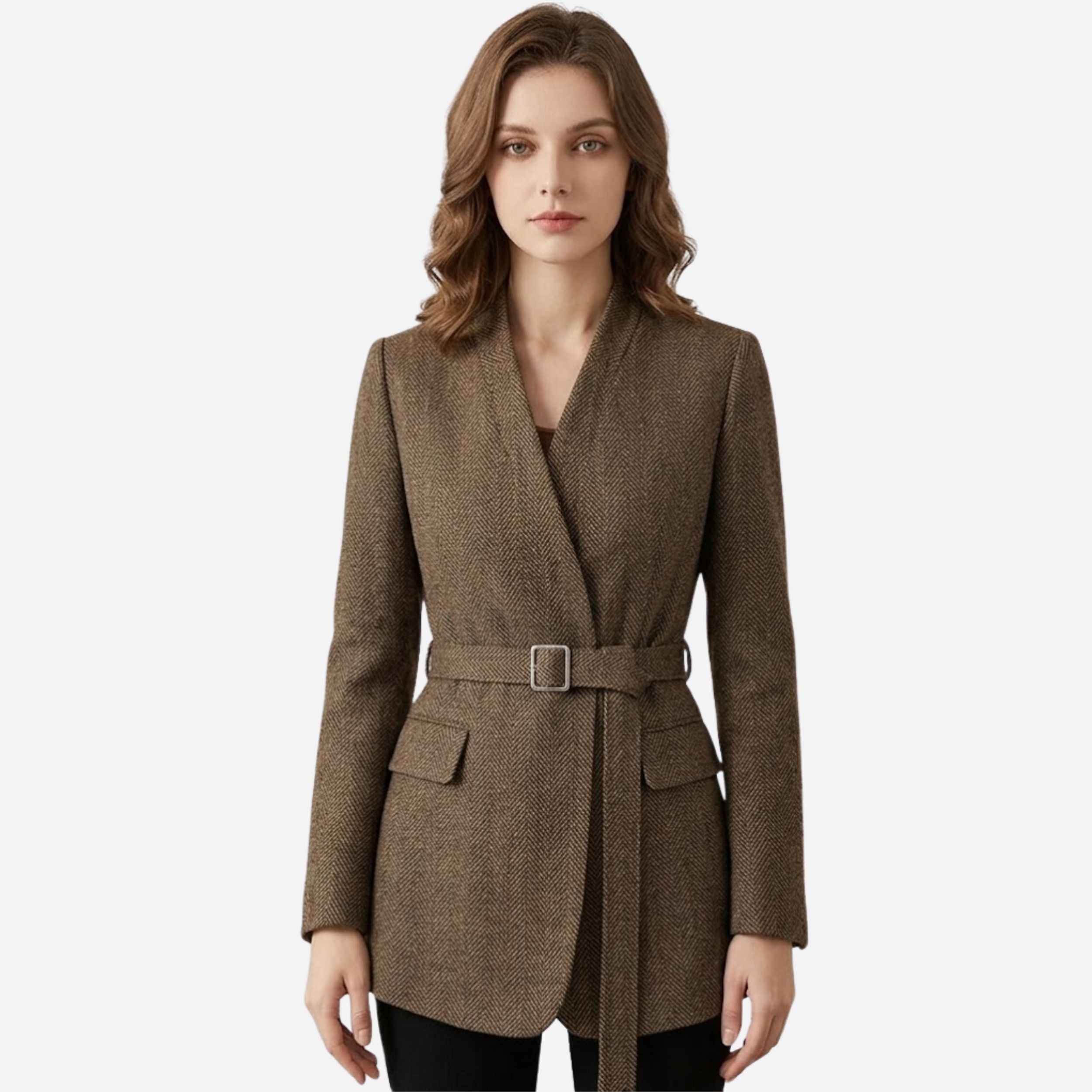 Alveraine | Women’s Sophisticated Wool Blazer – Elegant Tailored Style