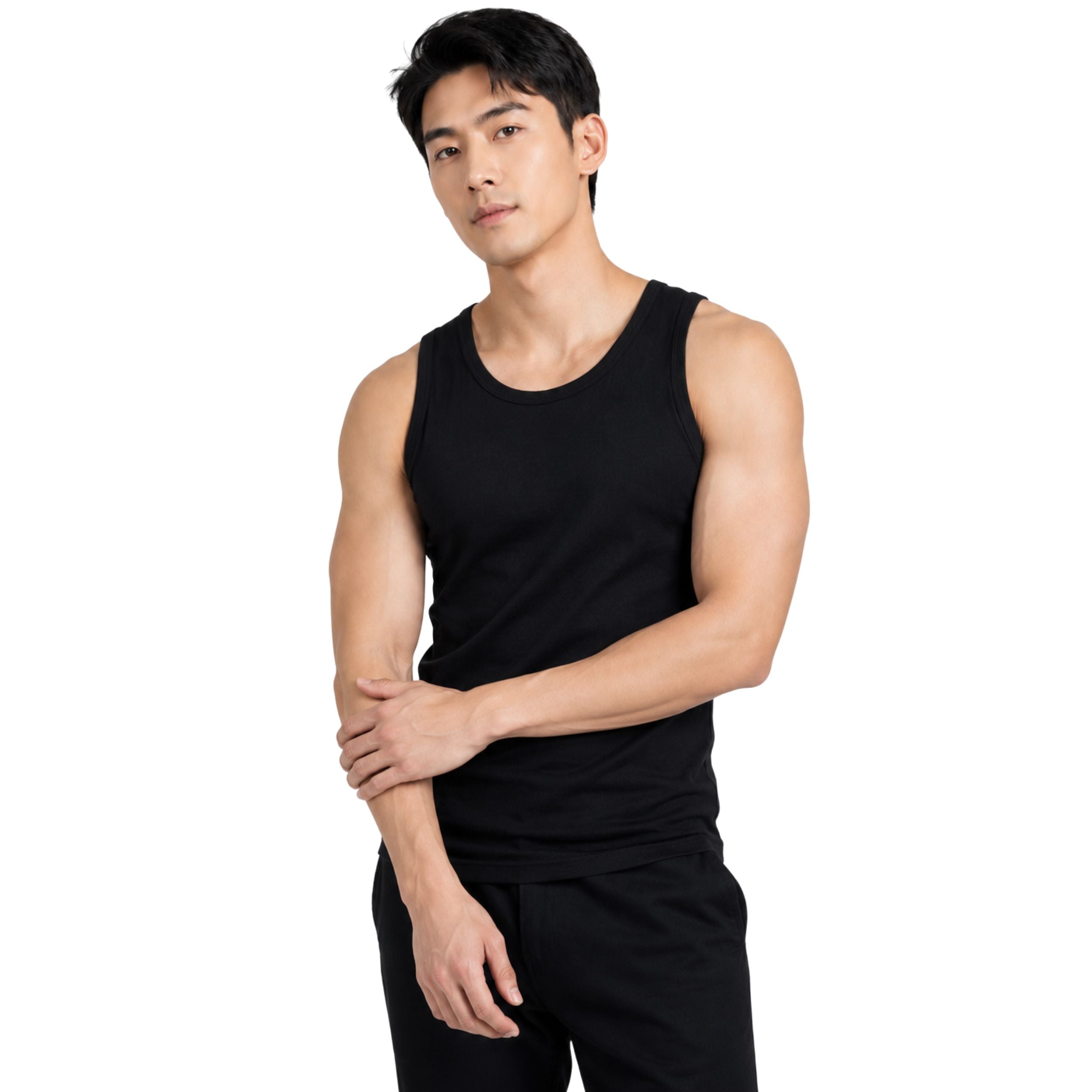 Alveraine | Men's Undershirt Tank Top 3-Pack - Everyday Comfort Essential