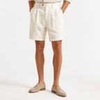 Alveraine | Men’s Lyocell Cotton Tailored Shorts – Old Money Summer Style
