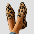 Alveraine | Women’s Printed Loafers – Modern Casual Style