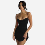 Alveraine | Women’s Satin Mini Dress – Elegant Evening Style