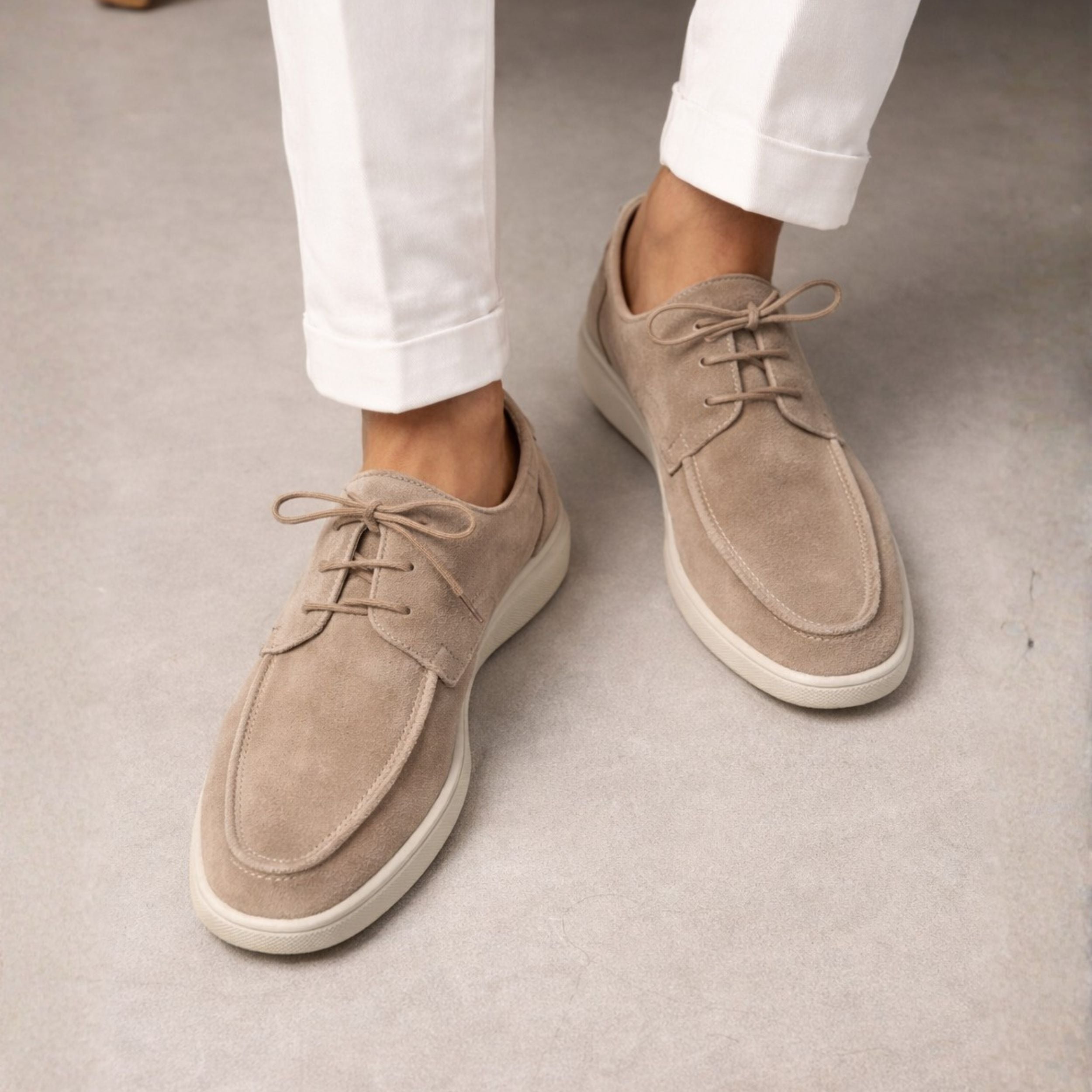 Alveraine | Men’s Suede Loafers – Classic Comfortable Style