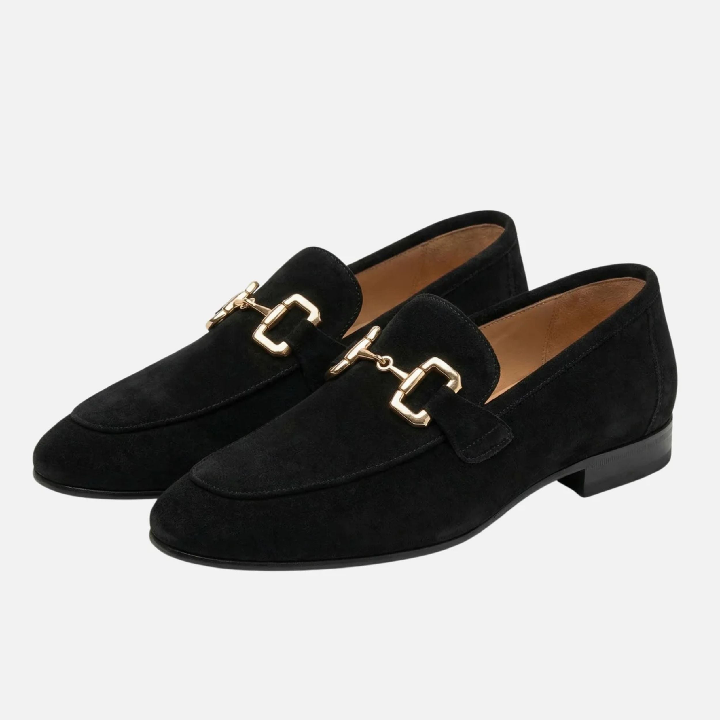 Alveraine | Men’s Suede Horsebit Loafers – Refined Slip-On Style