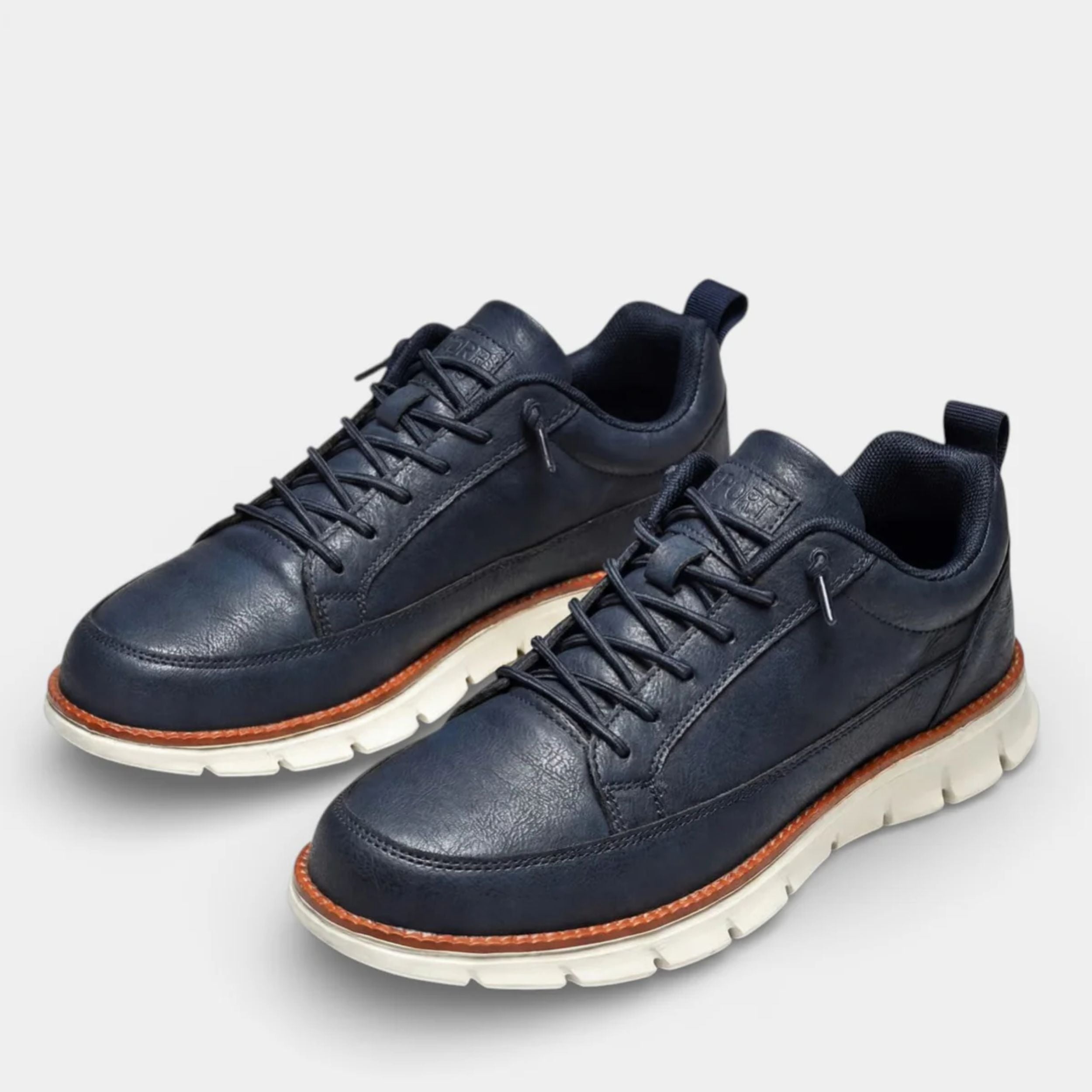 Alveraine | Men’s Canvas Low-Top Sneakers – Casual Everyday Style