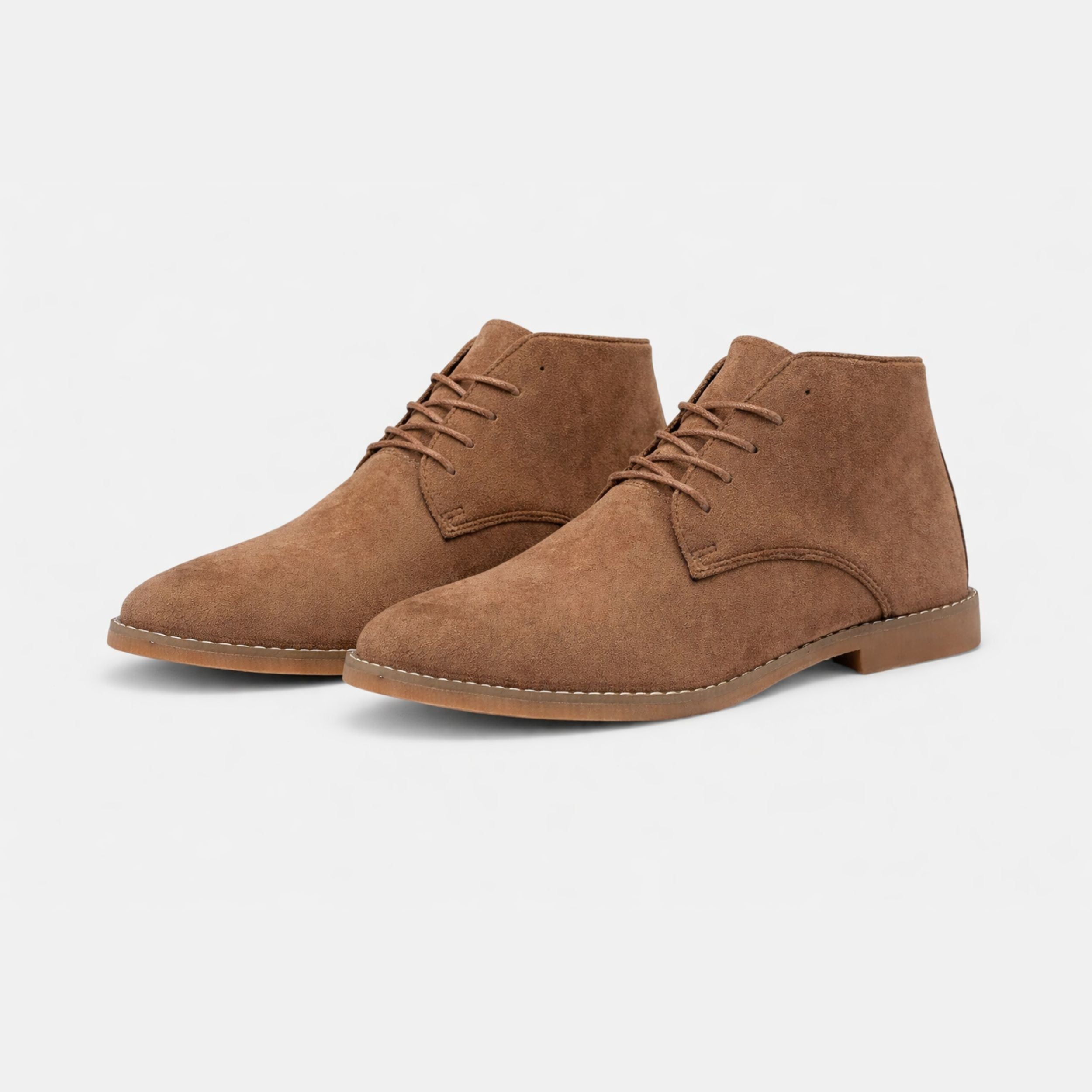 Alveraine | Men’s Suede High Boots – Rugged Elegant Style