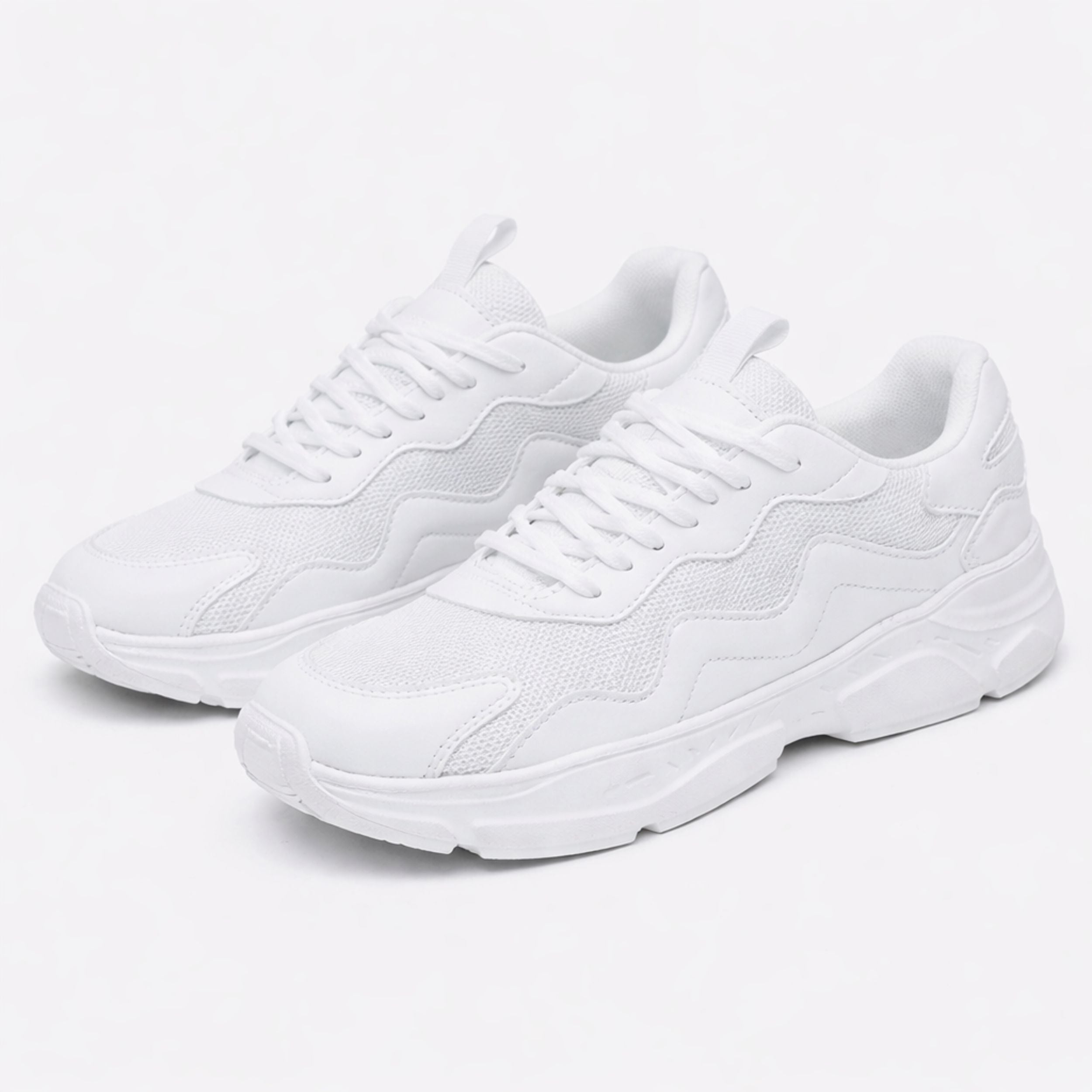 Alveraine | Women’s Breathable Mesh Casual Sneakers – Lightweight Walking Shoes