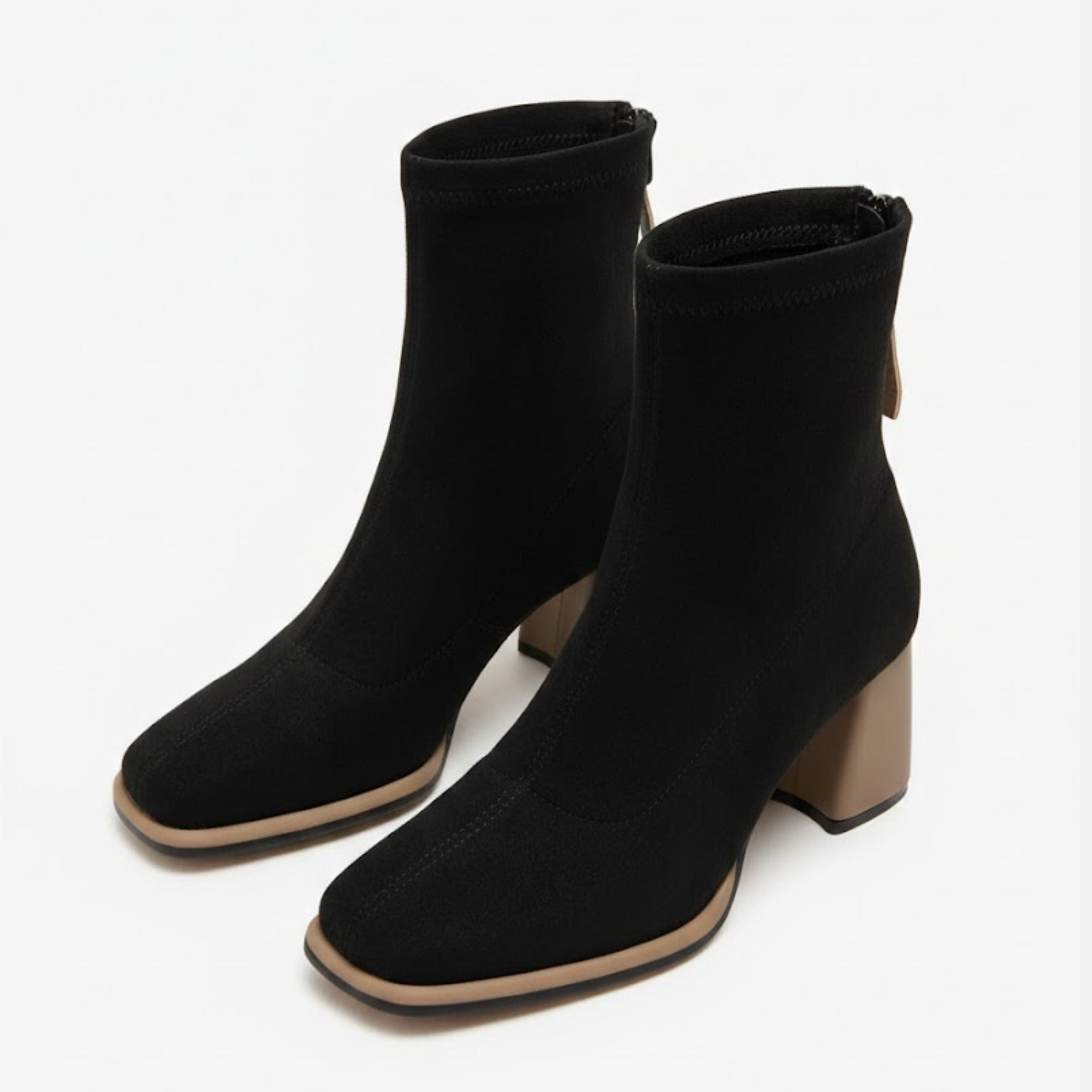Alveraine | Women’s Western-Style High Heel Ankle Boots