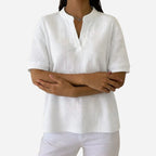 Alveraine | Women’s Waffle Knit Short Sleeve T-Shirt – Casual Comfort Style