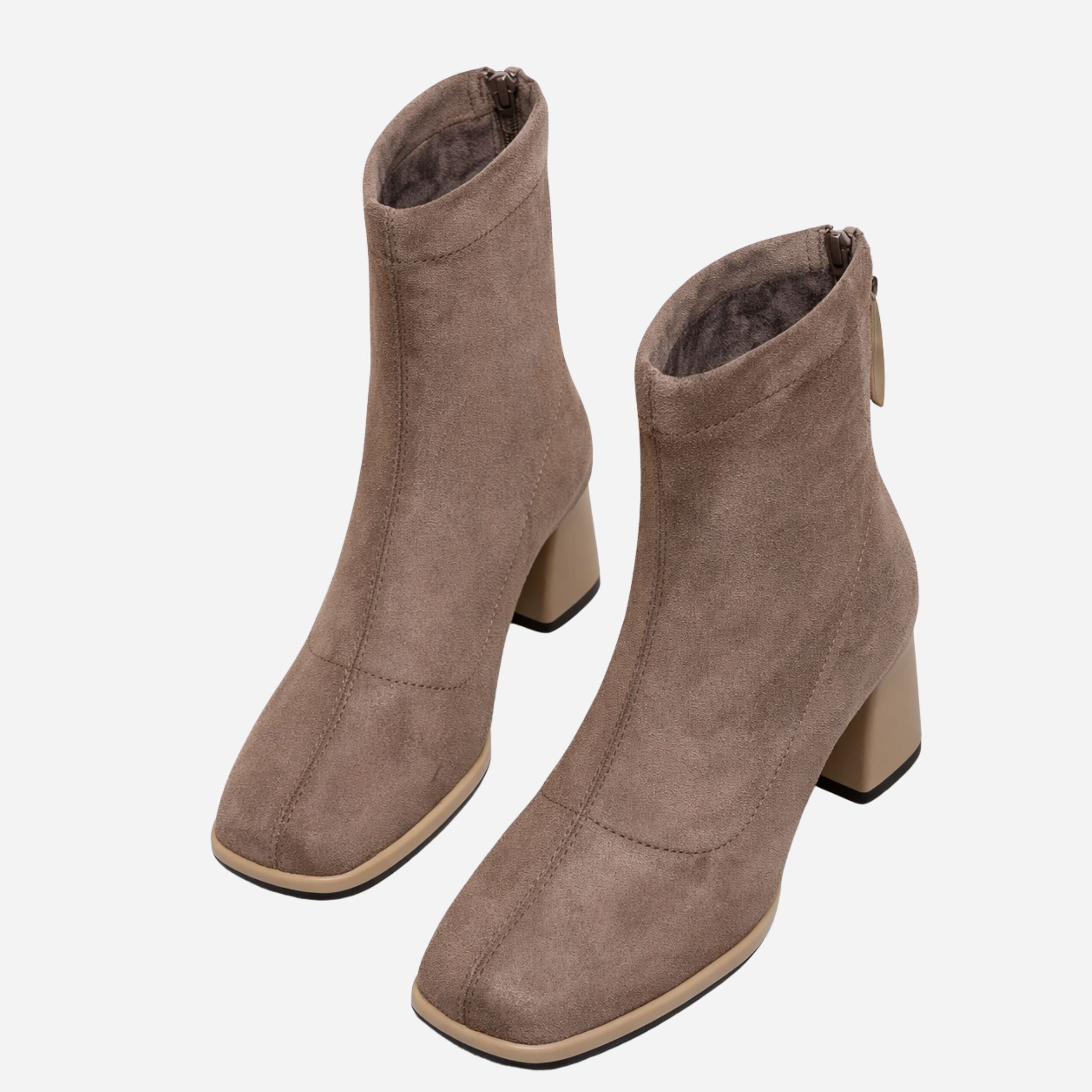 Alveraine | Women’s Western-Style High Heel Ankle Boots