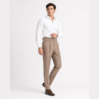 Alveraine | Men’s Relaxed-Fit Trousers – Double-Button Classic