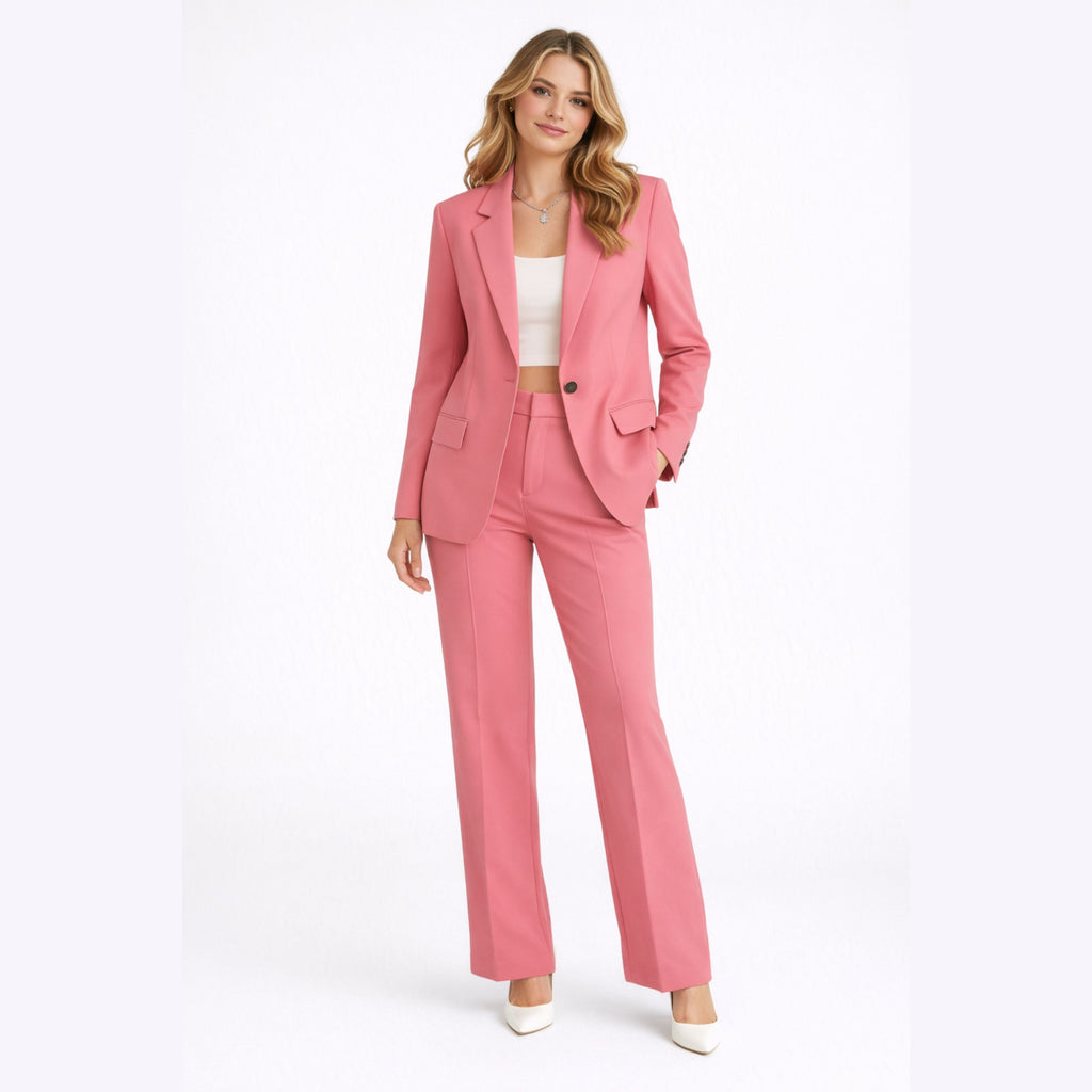Alveraine | Women’s Chic Modern Suit Set – Tailored Blazer & Trousers