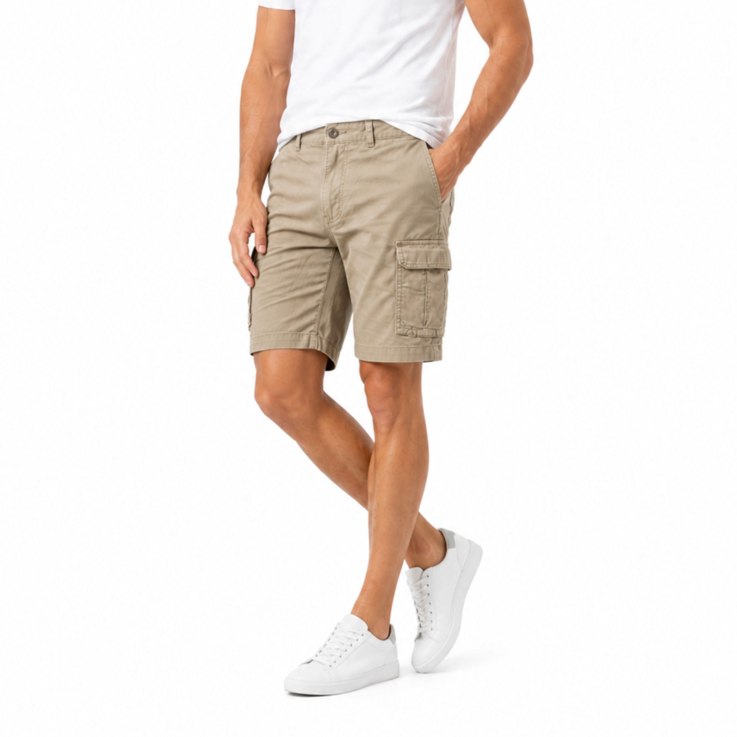 Alveraine | Men’s Retro Cargo Trousers – Relaxed Outdoor Style