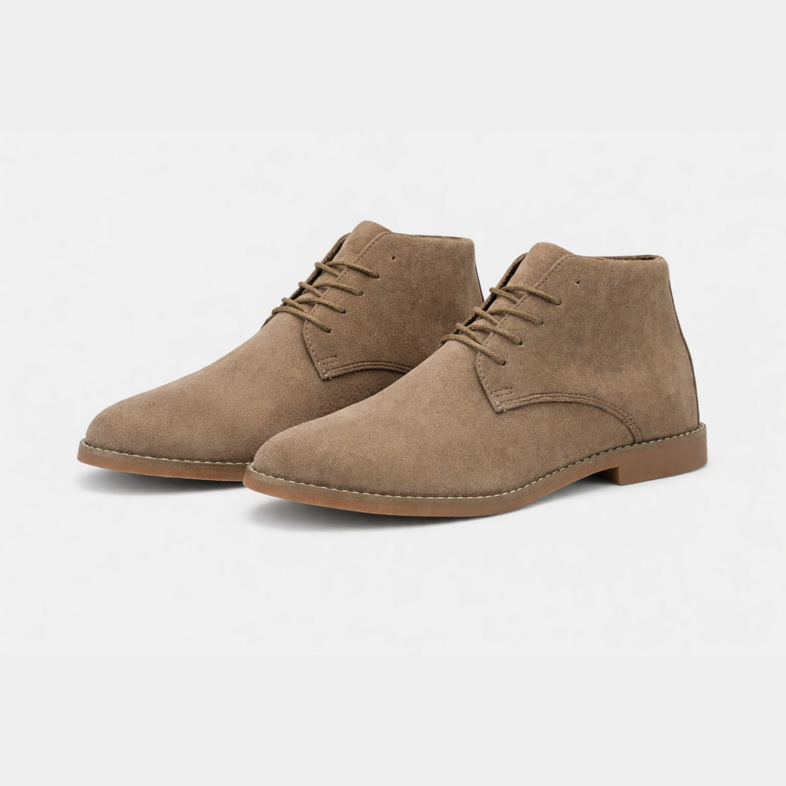 Alveraine | Men’s Suede High Boots – Rugged Elegant Style