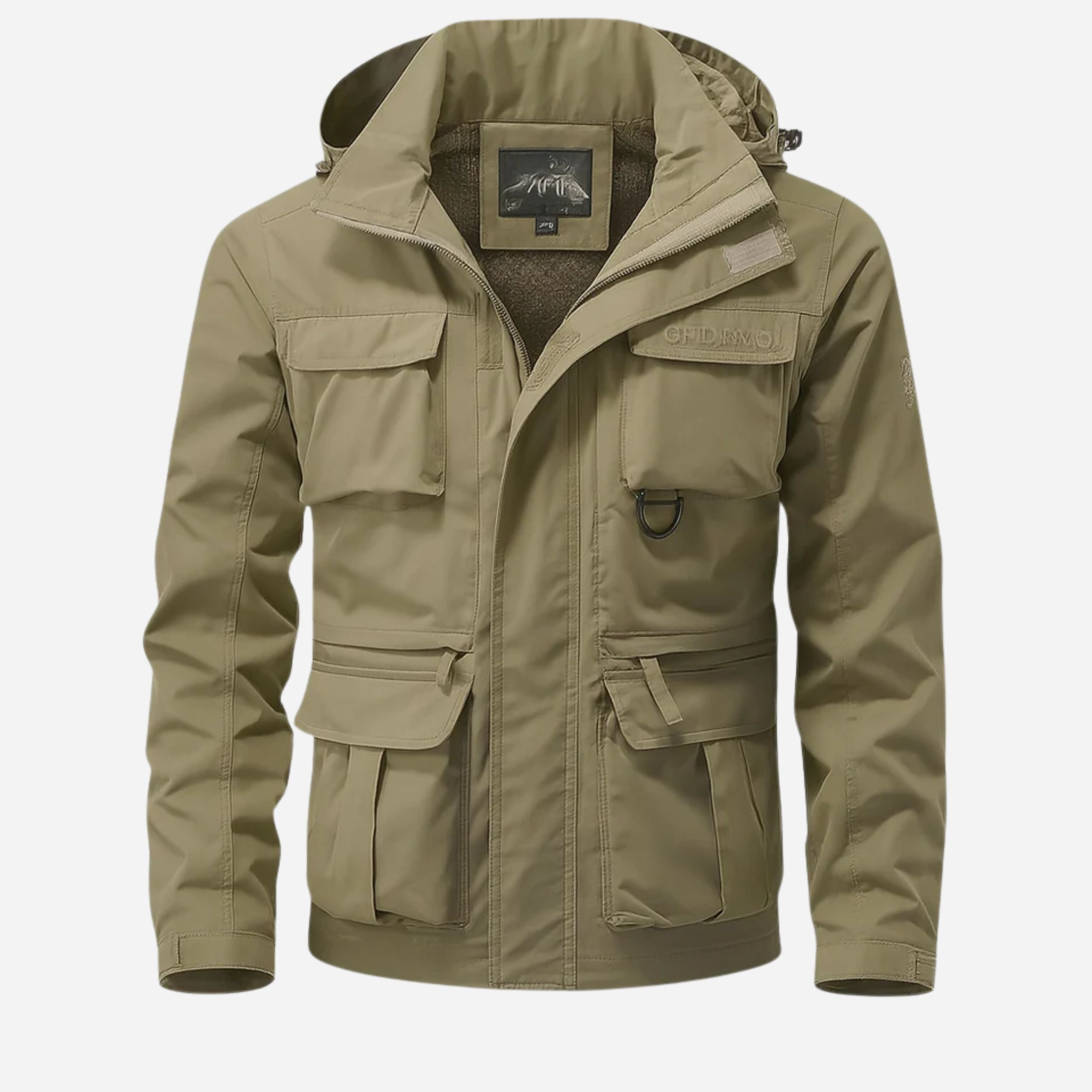 Alveraine | Men’s Winter Military Coat – Hooded Weather-Ready Outerwear