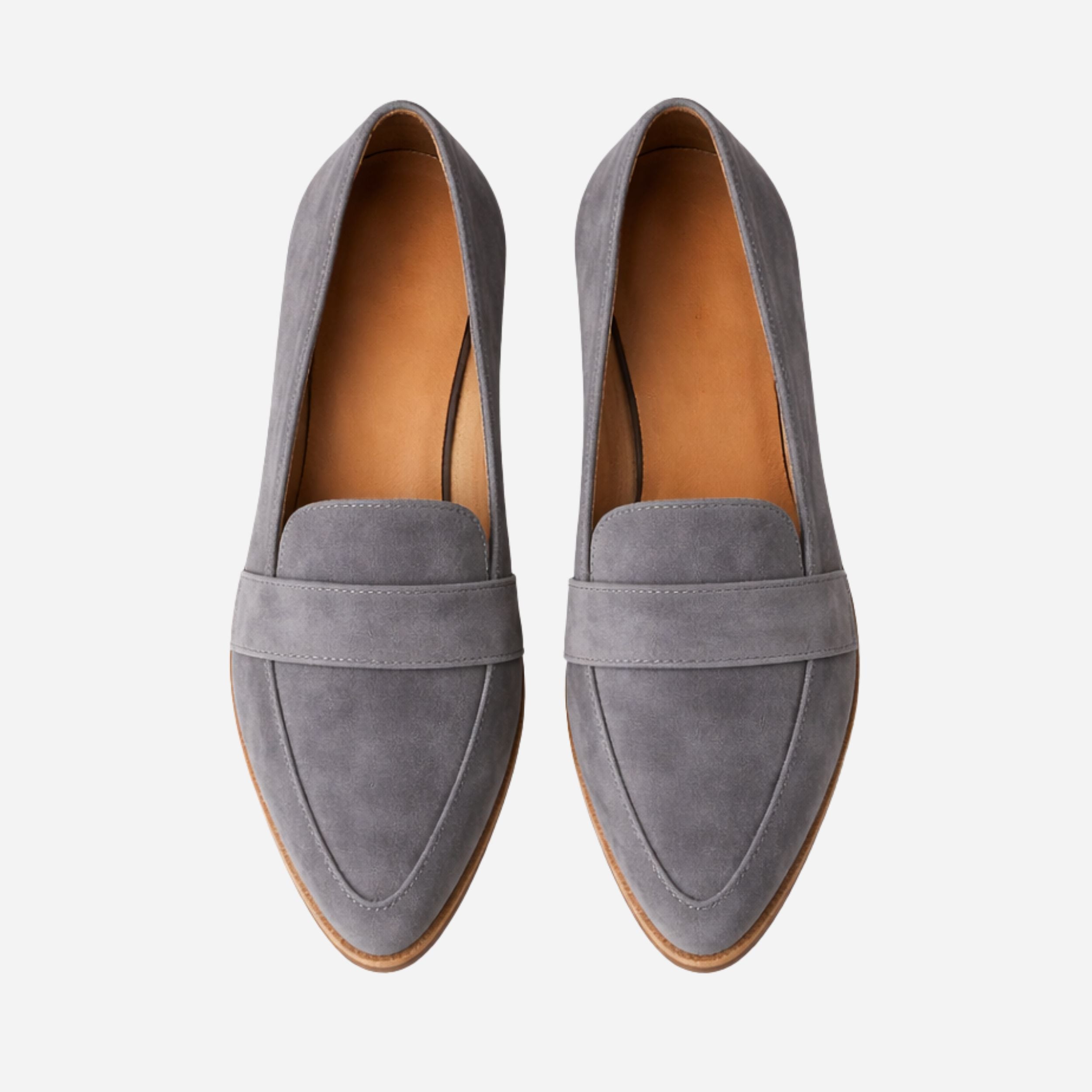 Alveraine | Women’s Soft Suede Loafers – Classic Slip-On Style