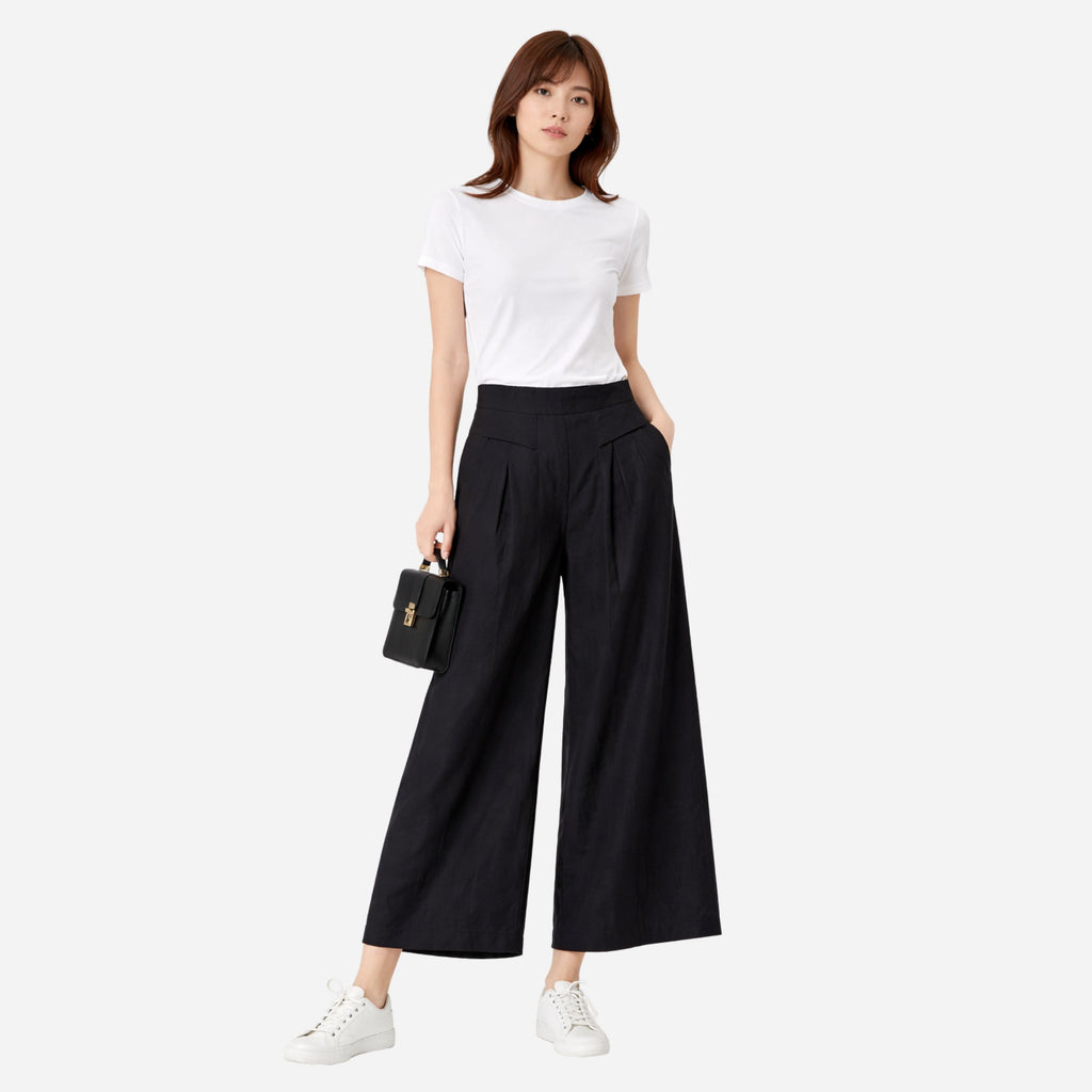 Alveraine | Women’s High-Waist Slim Fit Trousers – Elegant Tailored Style