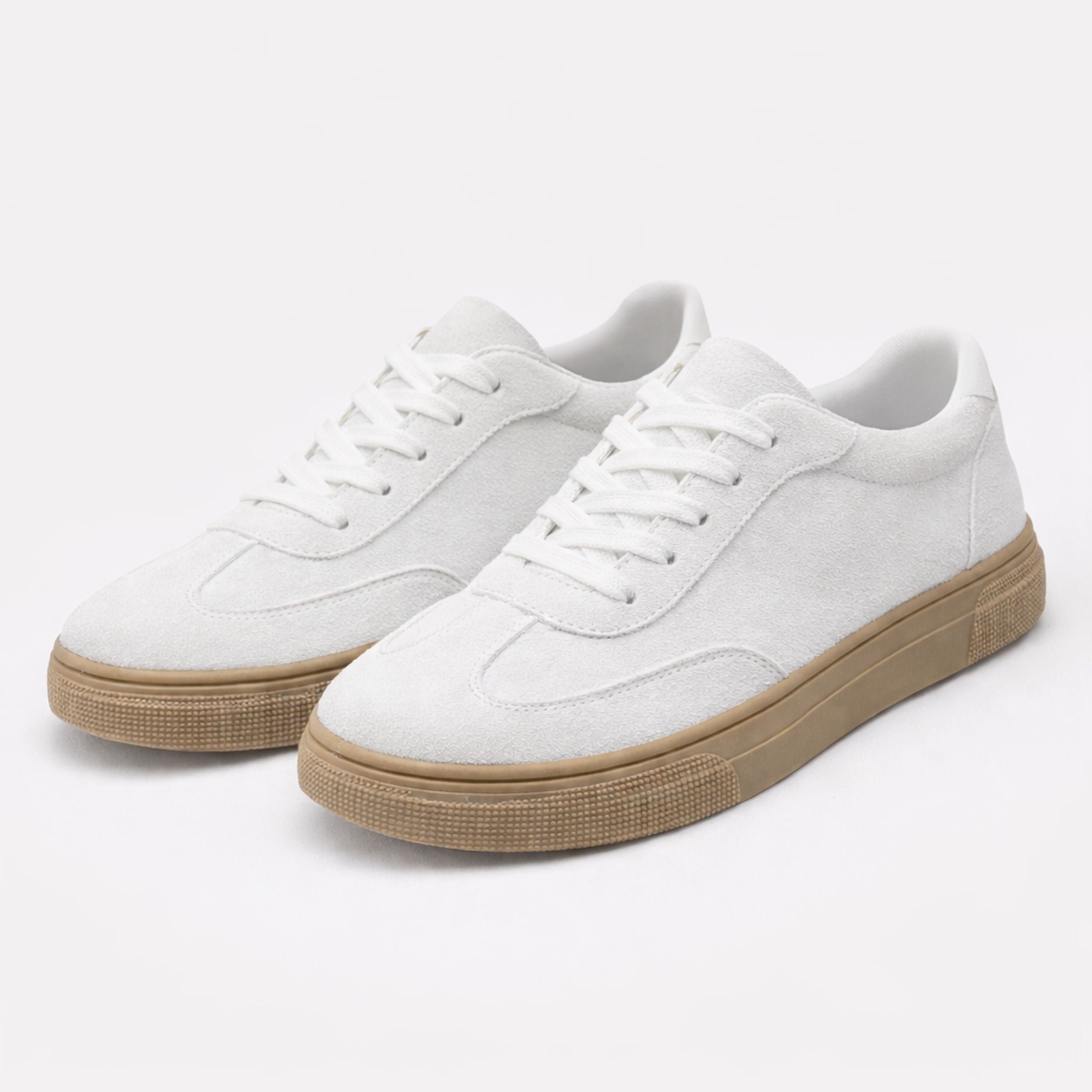 Alveraine | Women’s Round-Toe Lace-Up Sneakers – Elegant Casual Style