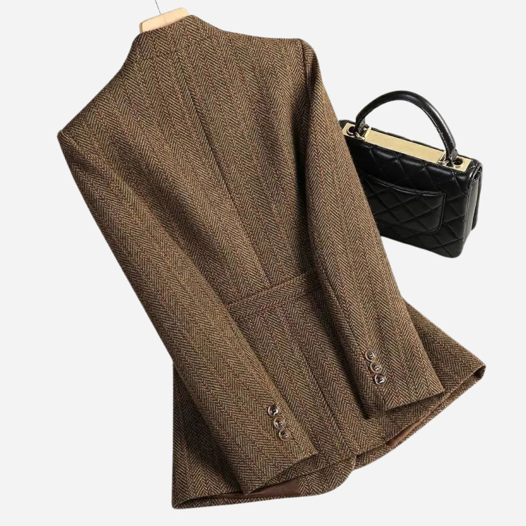 Alveraine | Women’s Sophisticated Wool Blazer – Elegant Tailored Style