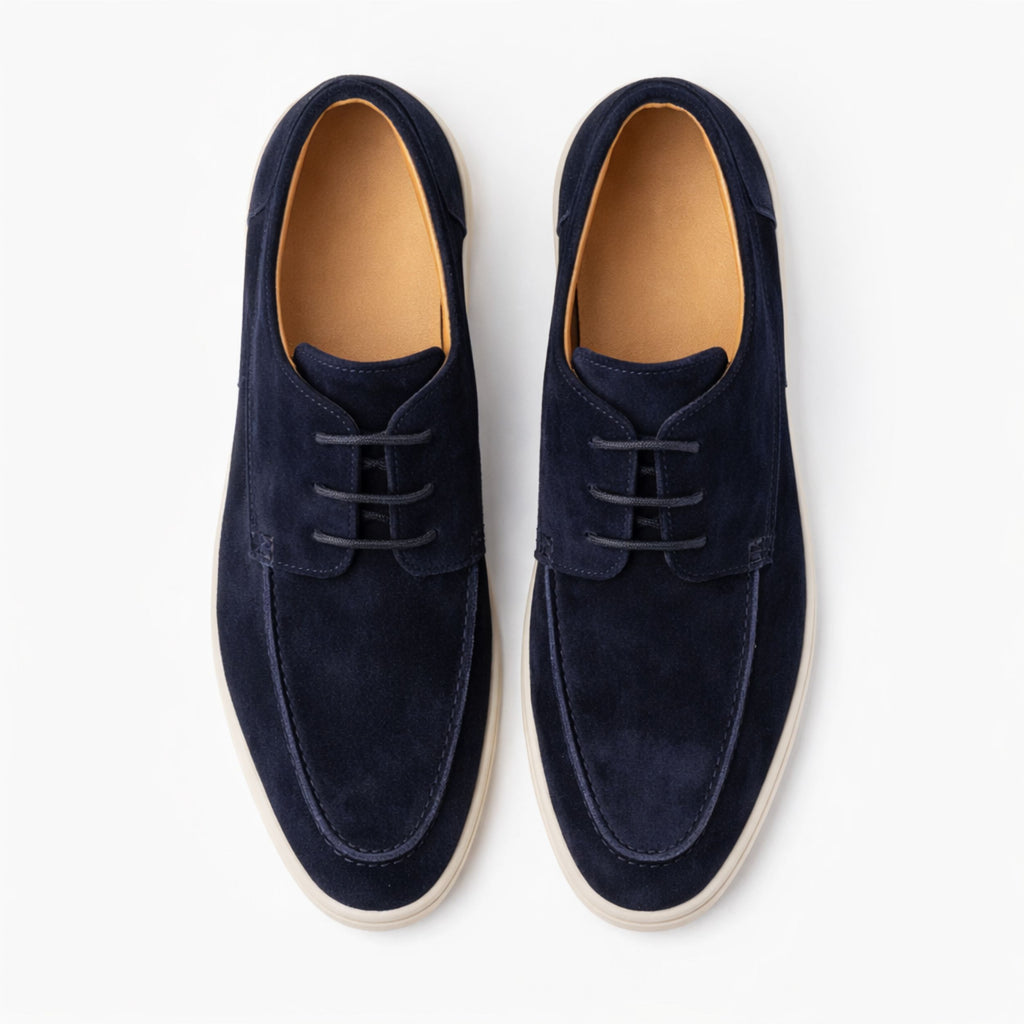 Alveraine | Men’s Suede Loafers – Classic Comfortable Style
