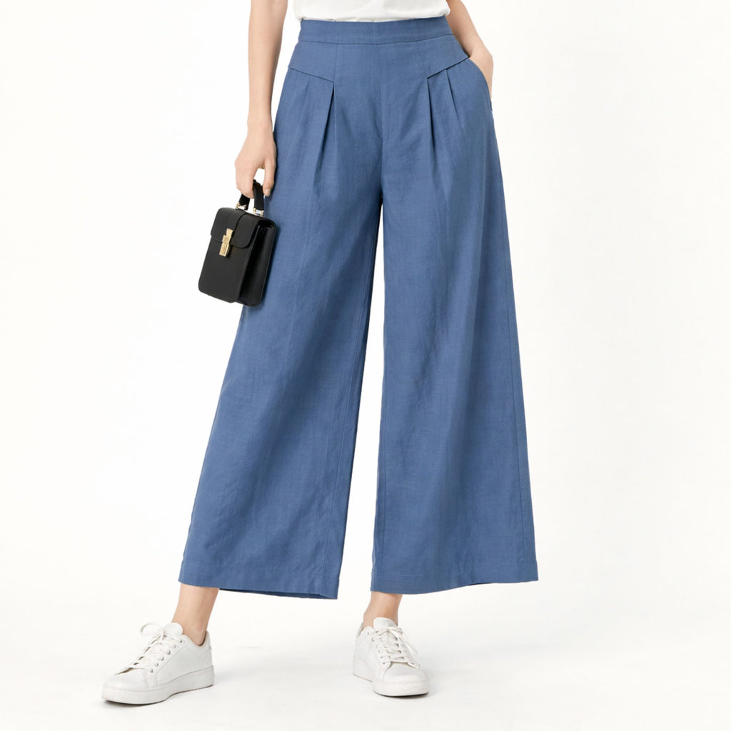 Alveraine | Women’s High-Waist Slim Fit Trousers – Elegant Tailored Style
