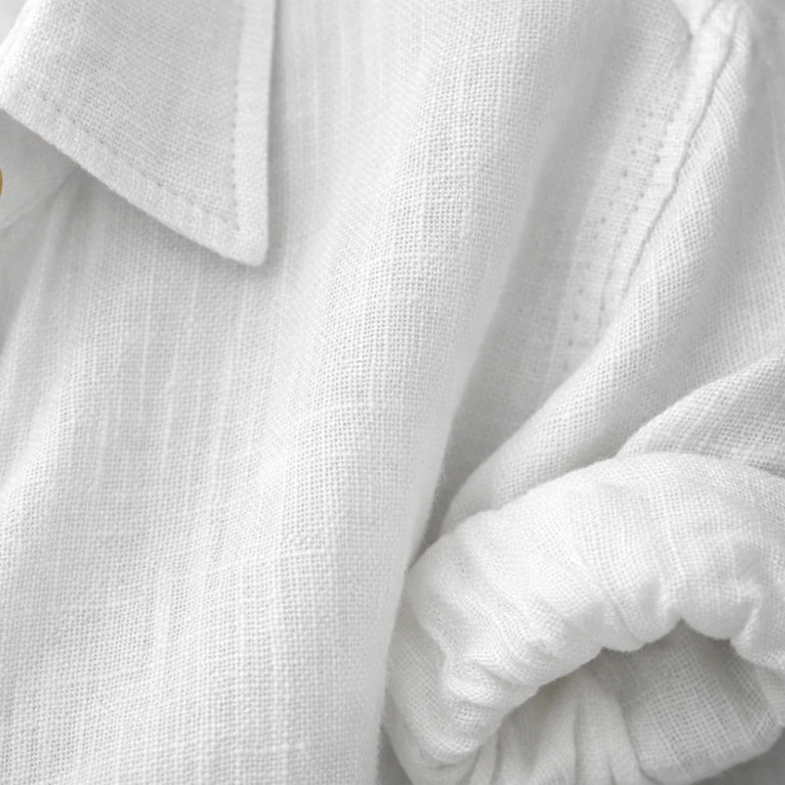 Alveraine | Women's Lightweight Summer Blouse - Rolled Sleeve Style