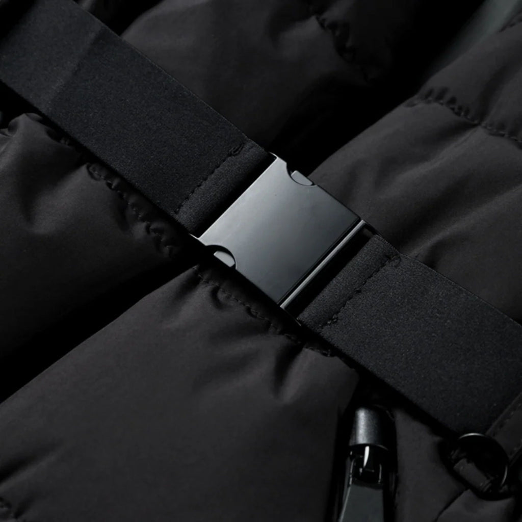 Alveraine | Women’s Belted Puffer Jacket – Insulated Winter Outerwear