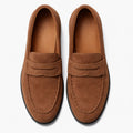 Alveraine | Men’s Square Toe Slip-On Loafers – Height Increasing Style