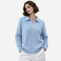 Alveraine | Women’s Lapel Button Knit Sweater