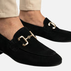 Alveraine | Men’s Suede Horsebit Loafers – Refined Slip-On Style