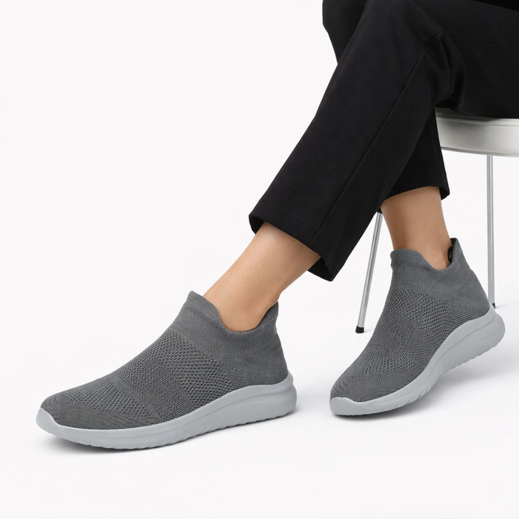 Alveraine | Woven Mesh Sports Sneakers – Breathable Casual Comfort