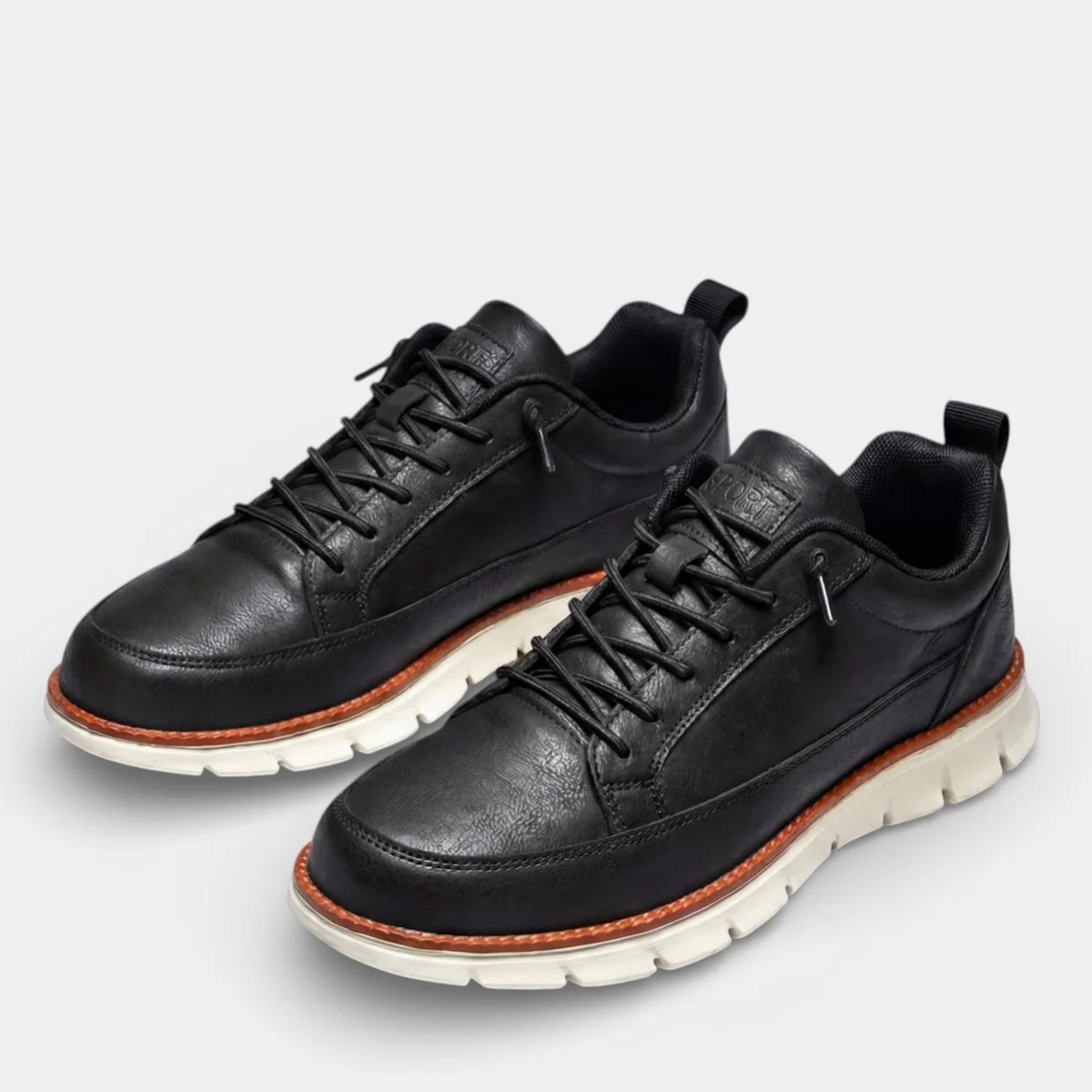 Alveraine | Men’s Canvas Low-Top Sneakers – Casual Everyday Style