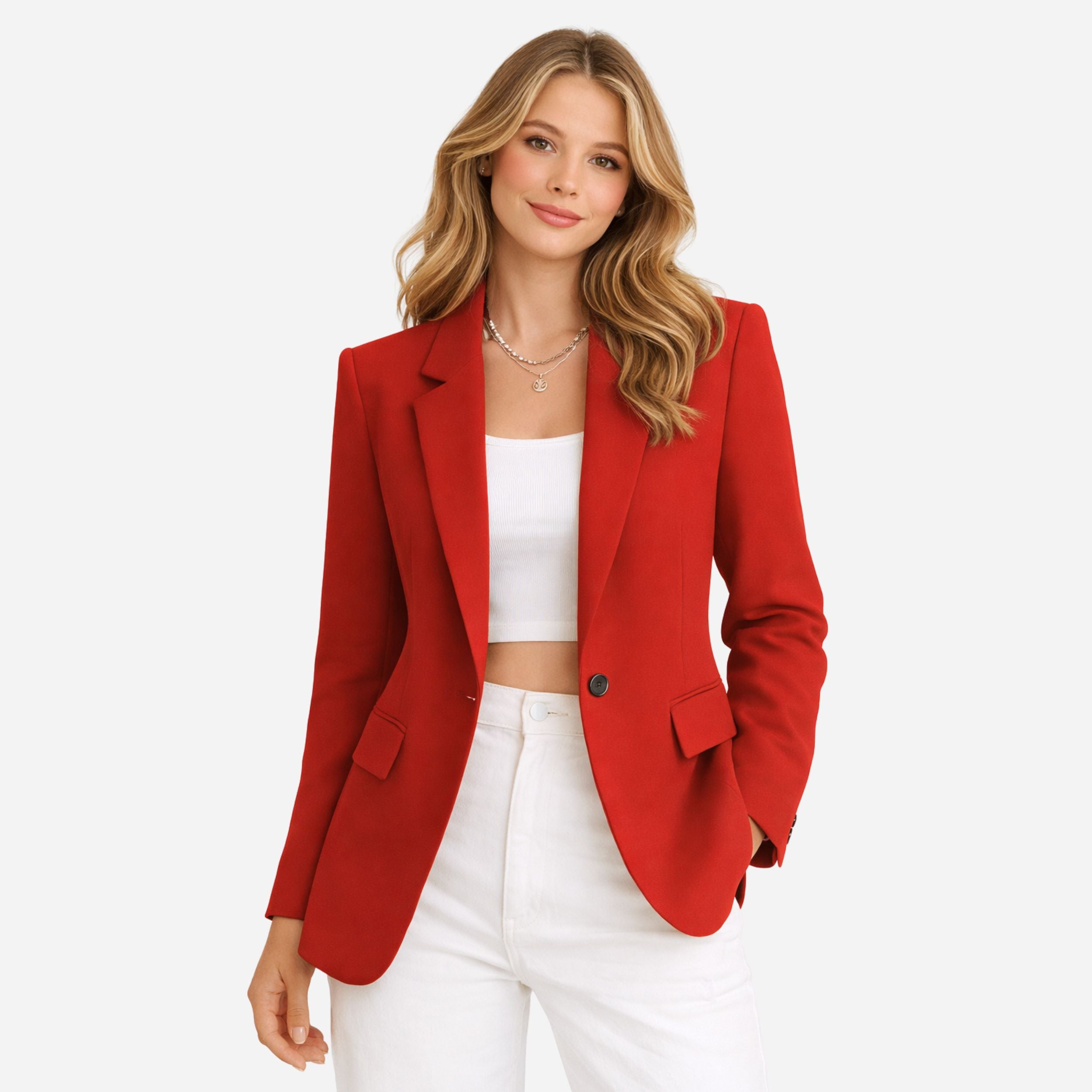 Alveraine | Women’s Tailored Fashion Blazer – Versatile Modern Fit