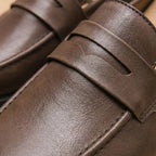 Alveraine | Men’s Retro British Slip-On Loafers – Classic Smart Style