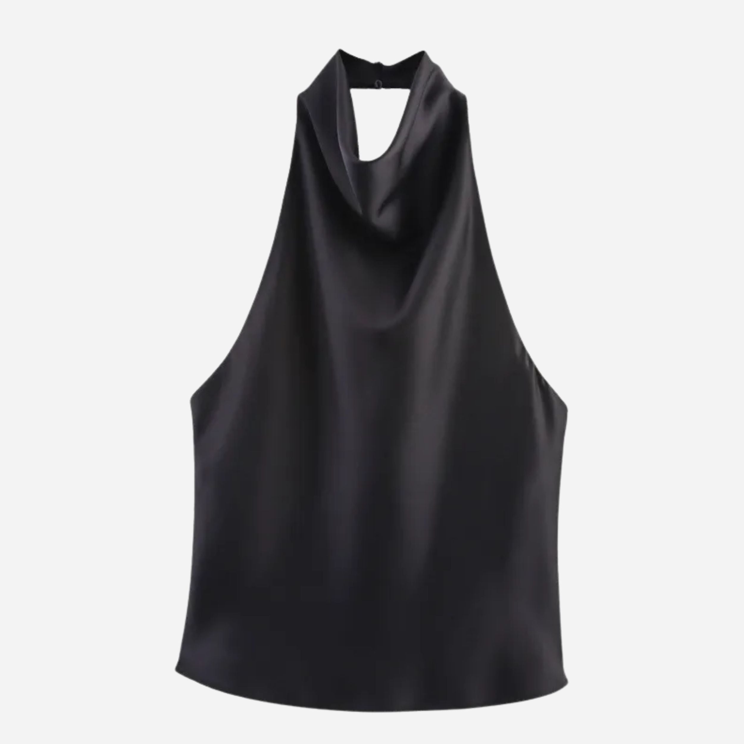 Alveraine | Women’s Satin Halter Dress – Luxe Evening Style