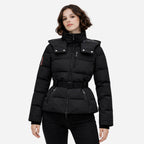 Alveraine | Women’s Belted Puffer Jacket – Insulated Winter Outerwear