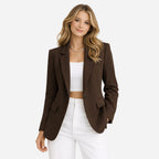 Alveraine | Blazer de mode ajusté pour femmes – Coupe moderne polyvalente