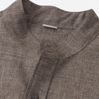 Alveraine | Men’s Mandarin Collar Shirt – Old Money Refined Style