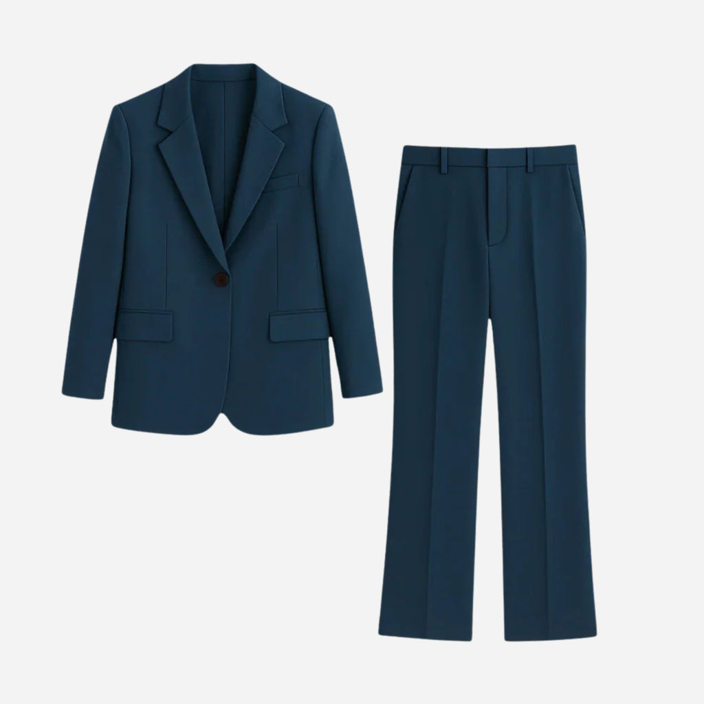 Alveraine | Women’s Chic Modern Suit Set – Tailored Blazer & Trousers